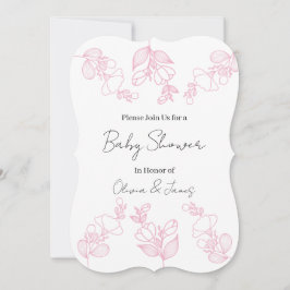 Baby Shower Invitation Kaart