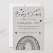 Baby Shower invitation paperlike Kaart (Voorkant)