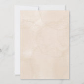 Baby shower invitation with a cowboy theme kaart (Achterkant)