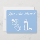 Baby Shower Invitations Boy Kaart (Voorkant)