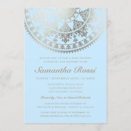 Baby Shower Invitations Gold Foil - Aangepaste kle Kaart