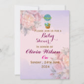 Baby Shower Invitations Kaart (Voorkant)