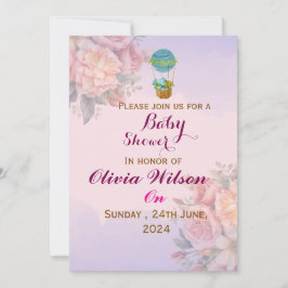 Baby Shower Invitations  Kaart
