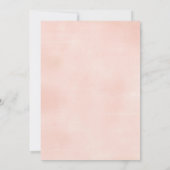 baby shower invitations | Sweet Floral 01 Kaart (Achterkant)