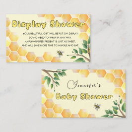 Baby shower invoegen kaart weergeven