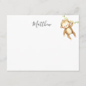 Baby shower-invoegkaart informatiekaartje (Voorkant)