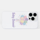 Baby Shower iPhone 16 Pro Max Hoesje (Achterkant horizontaal)