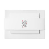 baby shower is een meisje uitnodigingen wikkel (Voorkant Voorbeeld)