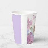 Baby Shower Its A girl Papieren Bekers (Rechts)