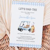 Baby Shower Jongen Golf Kaart