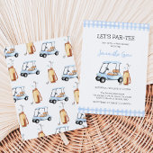 Baby Shower Jongen Golf Kaart