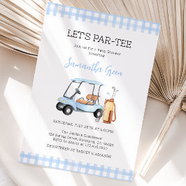 Baby Shower Jongen Golf Kaart