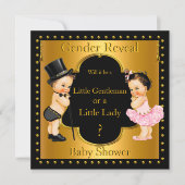 Baby shower jongen of meisje Lt Brunette Kaart (Voorkant)