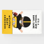 Baby Shower Jongen Spandoek (Horizontaal)