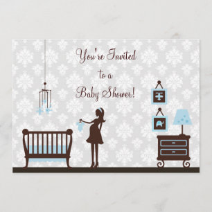 Baby shower: Jongen: Uitnodiging