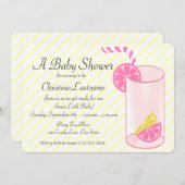 Baby shower kaart (Voorkant / Achterkant)