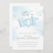 Baby shower kaart (Voorkant / Achterkant)