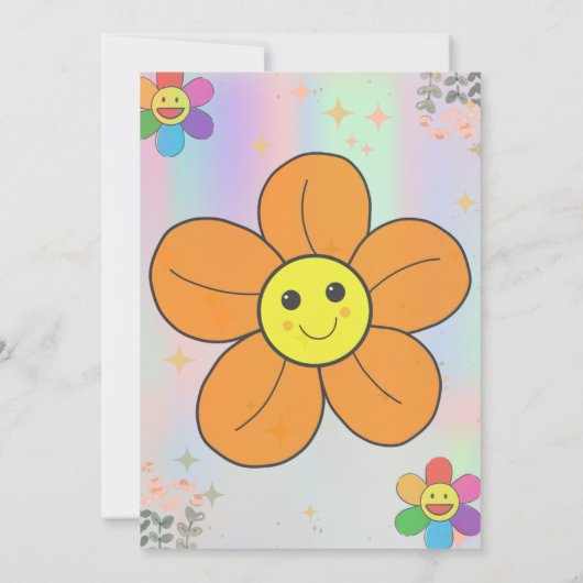 baby shower kaart (Achterkant)