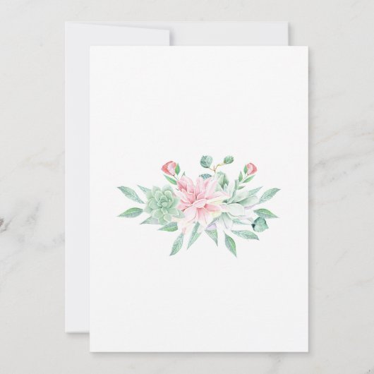 baby shower kaart (Achterkant)