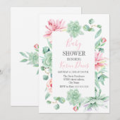 baby shower kaart (Voorkant / Achterkant)