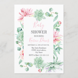baby shower kaart