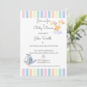 BABY SHOWER KAART (Staand voorkant)