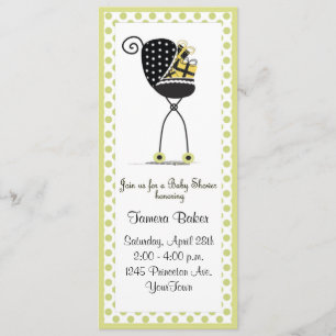 Baby shower kaart