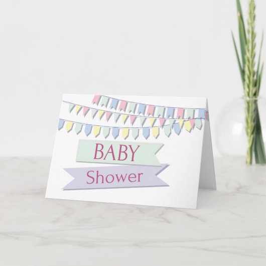 Baby shower kaart (Voorkant)