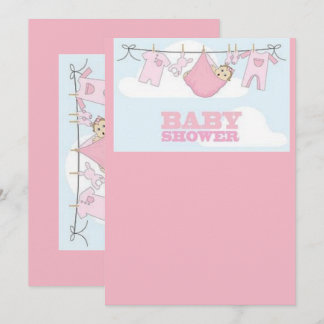 baby shower kaart