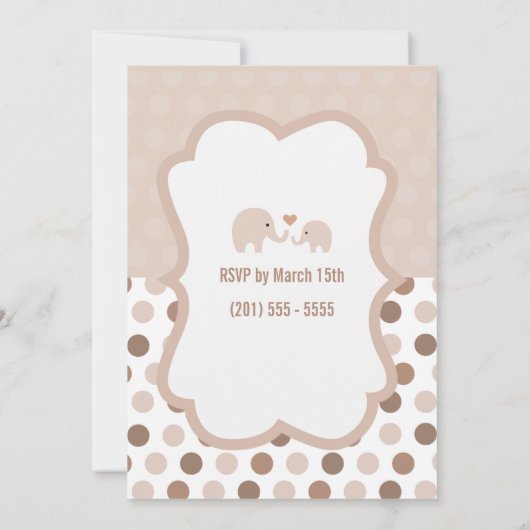 Baby shower kaart (Achterkant)