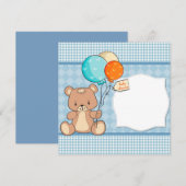 Baby Shower Kaart (Voorkant / Achterkant)