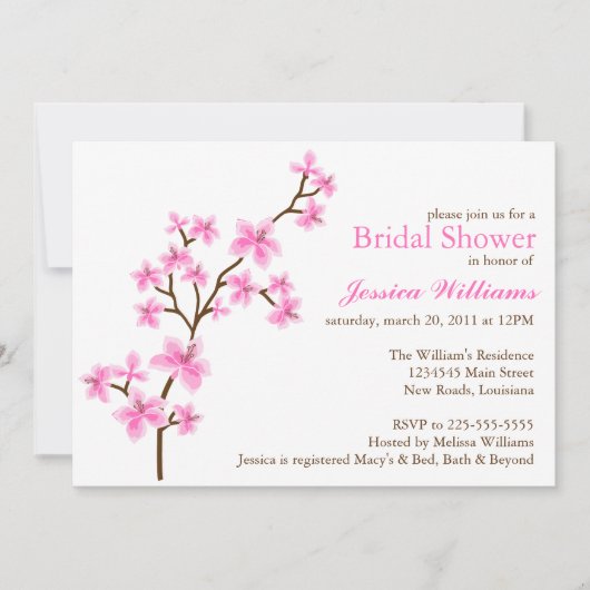 Baby Shower Kaart (Voorkant)