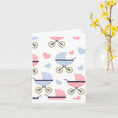 Baby shower kaart (Gele Bloem)