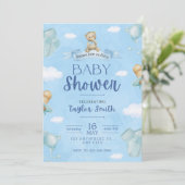 Baby shower kaart (Staand voorkant)