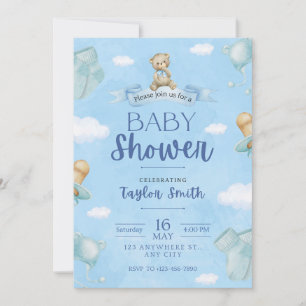 Baby shower kaart