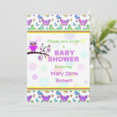  Baby shower Kaart (Staand voorkant)