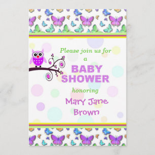  Baby shower Kaart