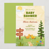 Baby Shower  Kaart (Voorkant / Achterkant)