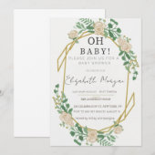  baby shower kaart (Voorkant / Achterkant)