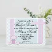Baby shower kaart (Staand voorkant)