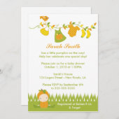 Baby Shower Kaart (Voorkant / Achterkant)