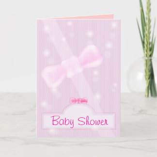 Baby shower kaart