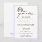 Baby Shower Kaart (Voorkant / Achterkant)