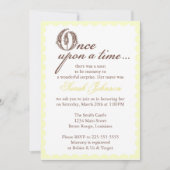 Baby Shower Kaart (Voorkant)