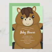 Baby shower kaart (Voorkant / Achterkant)