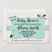 Baby Shower Kaart (Voorkant)