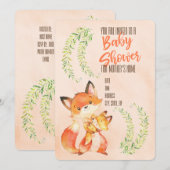 Baby Shower Kaart (Voorkant / Achterkant)