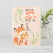 Baby Shower Kaart (Staand voorkant)