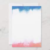 Baby shower kaart (Achterkant)