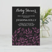 baby shower kaart (Staand voorkant)